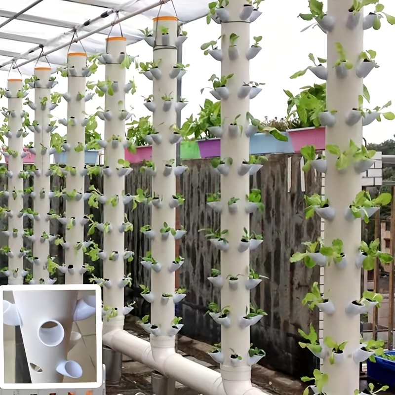 Hydroponic Nft Channel - 10 ensemble de Pots hydroponiques pour