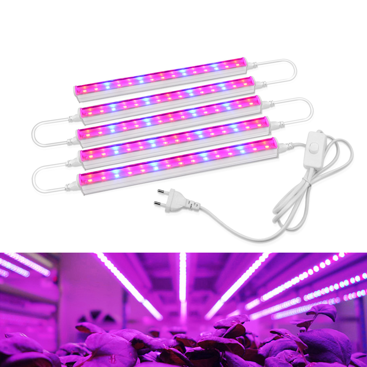 AC220V 110V LED élèvent la lum - Hydroponic Nft Channel avis et prix
