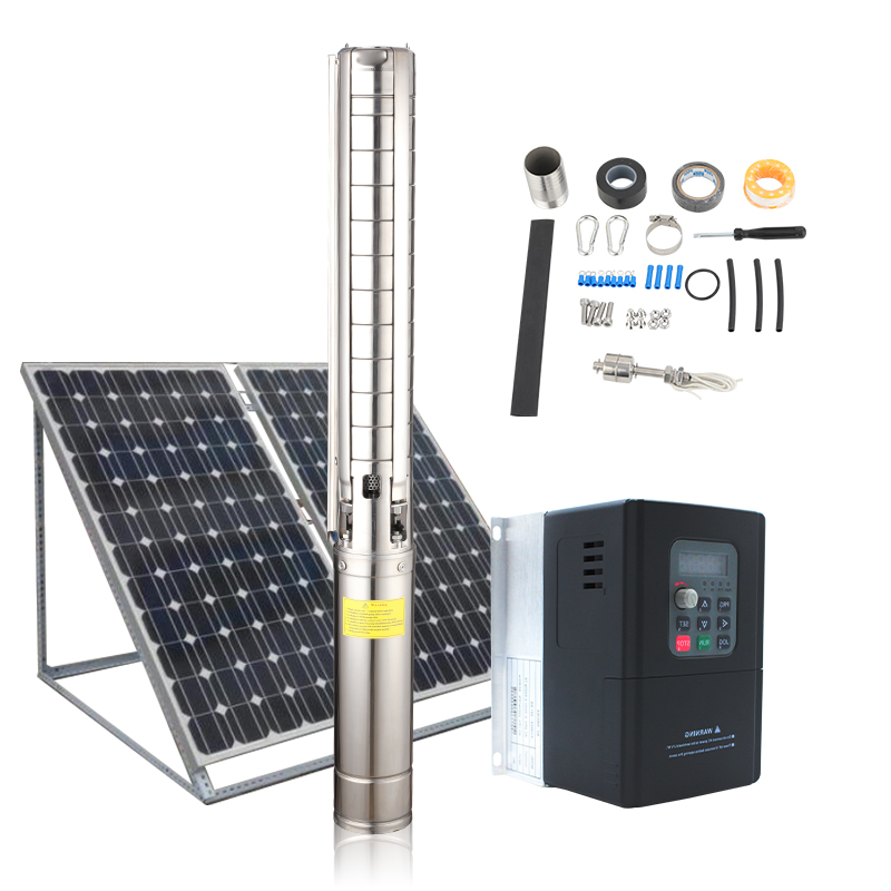 Pompe à eau solaire submersibl - Agriculture Farming System avis et prix